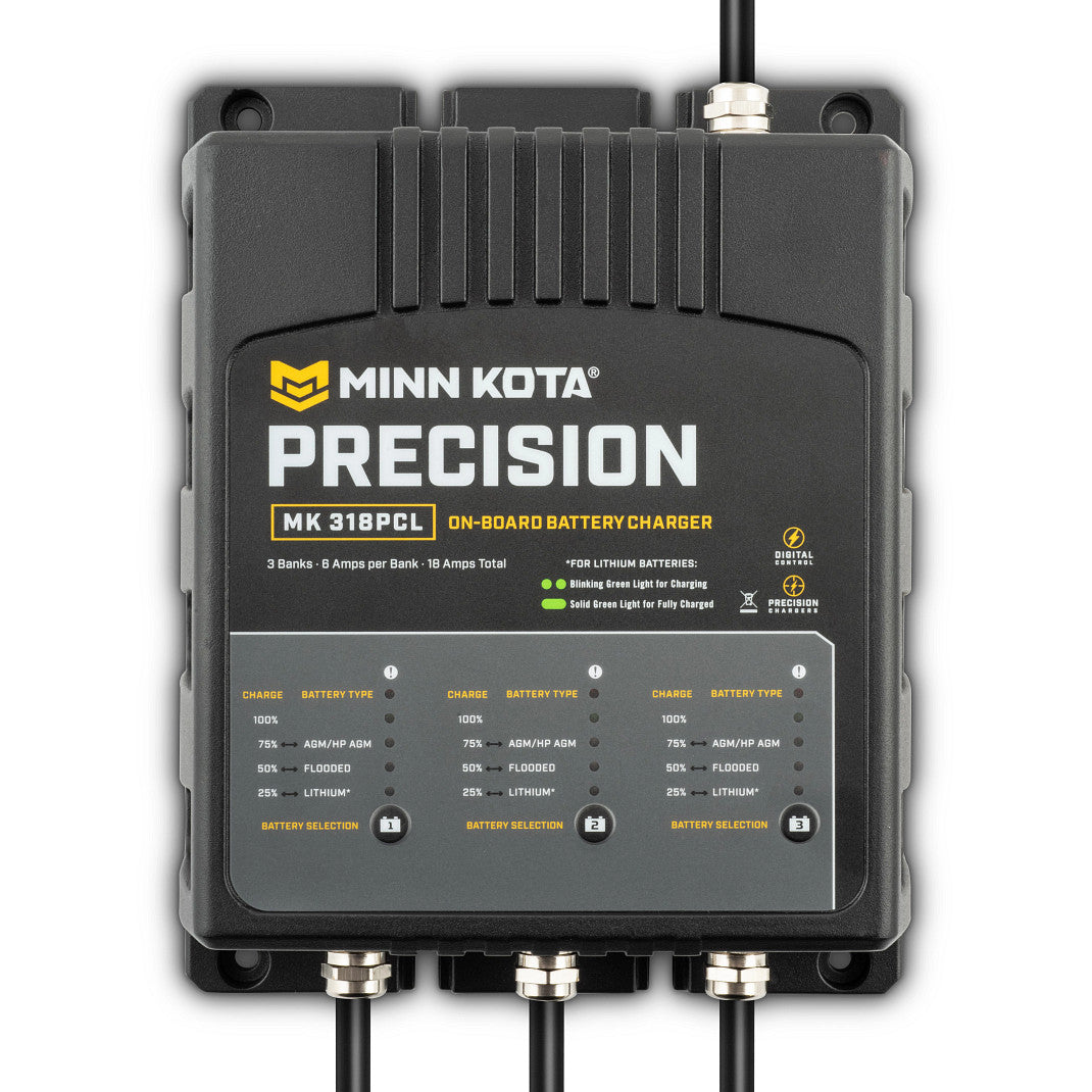 MINN KOTA PRECISION ON BOARD CHARGERS